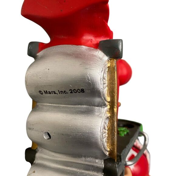 Department 56 M&M's Christmas Express Train Engine "Red" 2008 Figurine - Picture 8 of 11